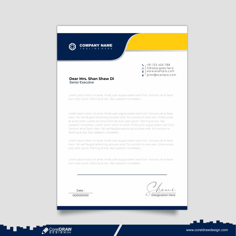 Letterhead Template Free Download It Skills Resume Examples