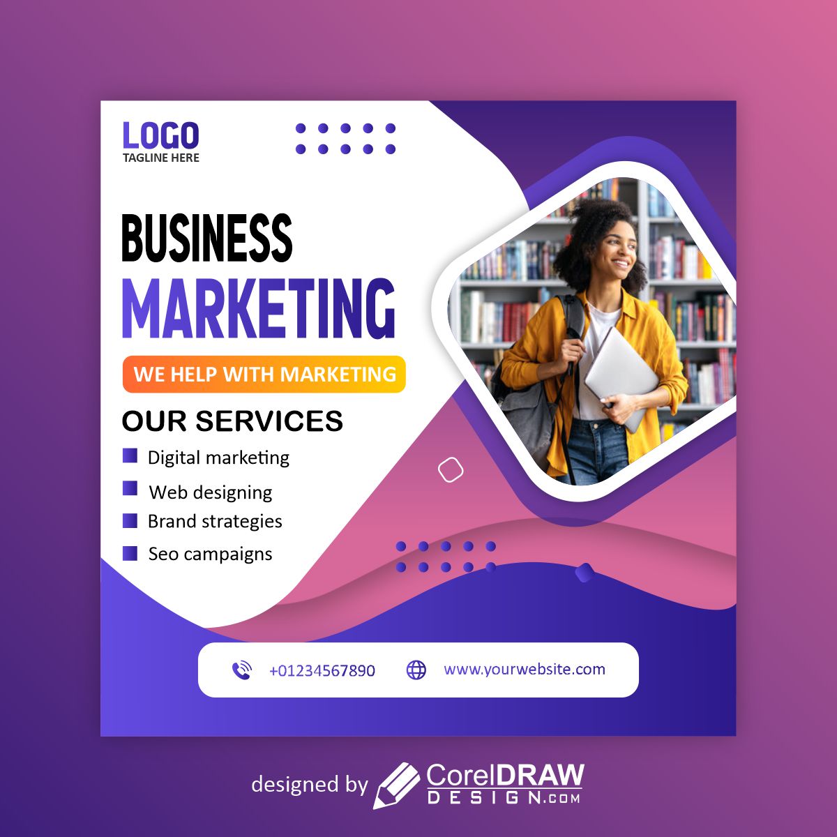 Preview Business Marketing Poster Design For Free 1673357415 