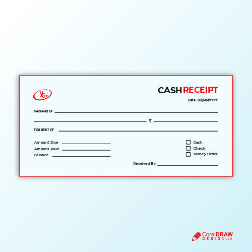 Download Download Cash Payment Receipt Template Design Free Vactor Design | CorelDraw Design (Download ...