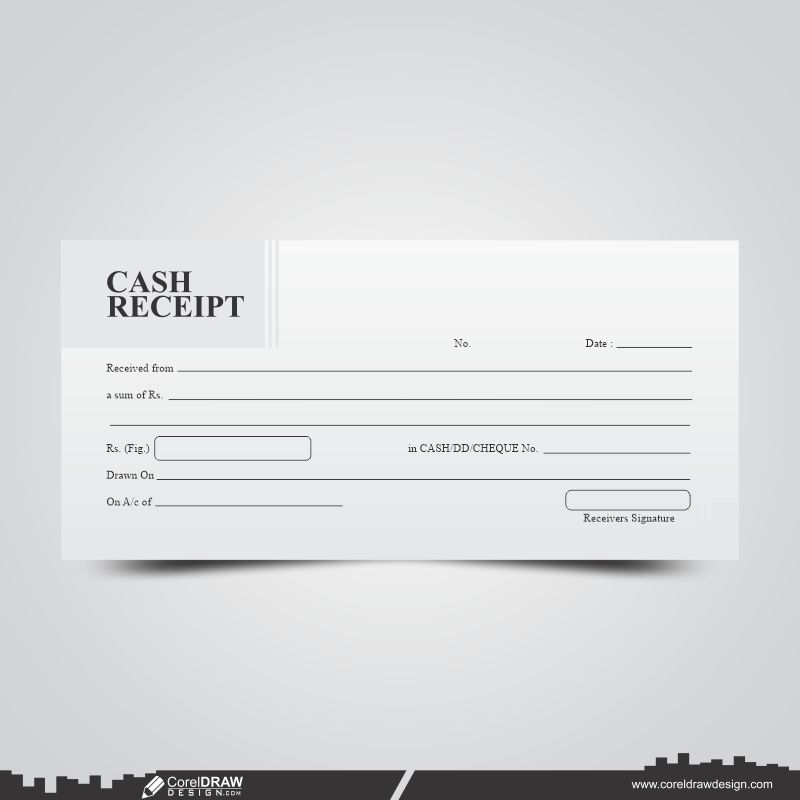 Cash Receipt Payment Template CDR