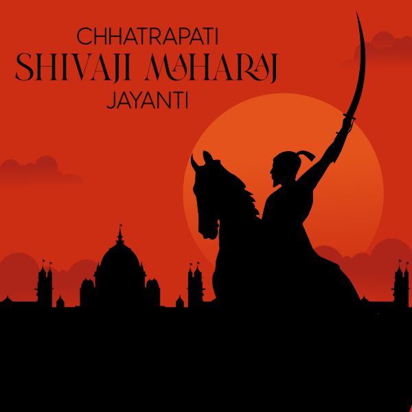 Chhatrapati Shivaji Maharaj Vector, Illustration