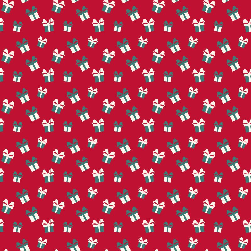 christmas gift decoration background vector