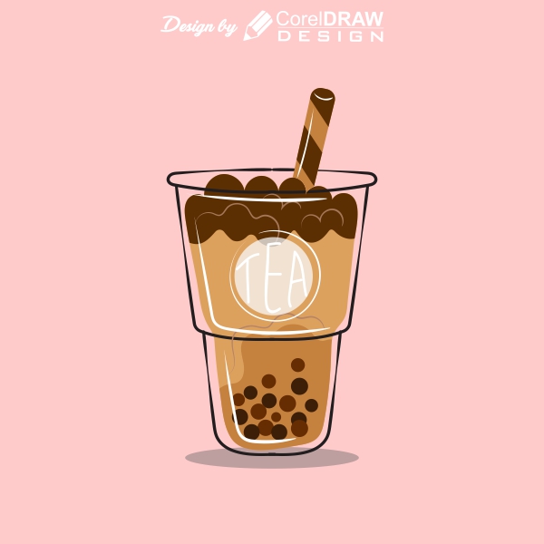 Cold Coffee Vector Download For Free