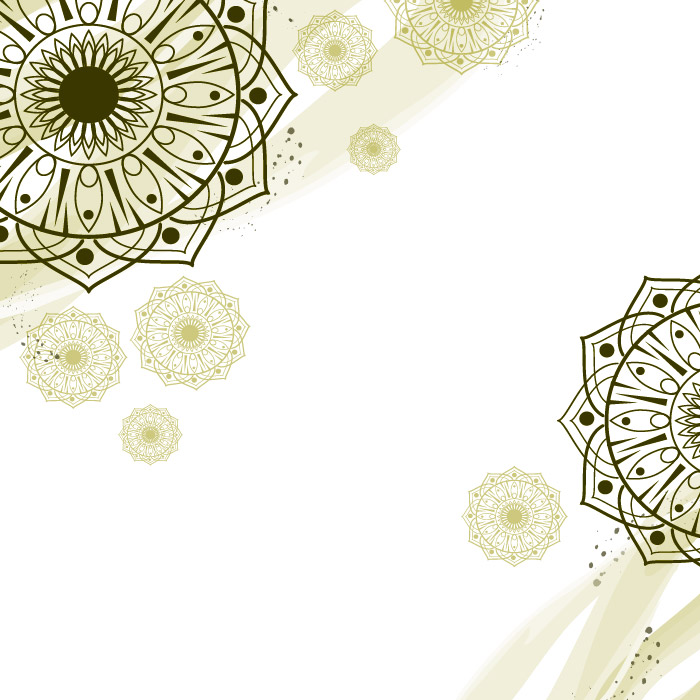 Colorful festival mandala design pattern vector art free