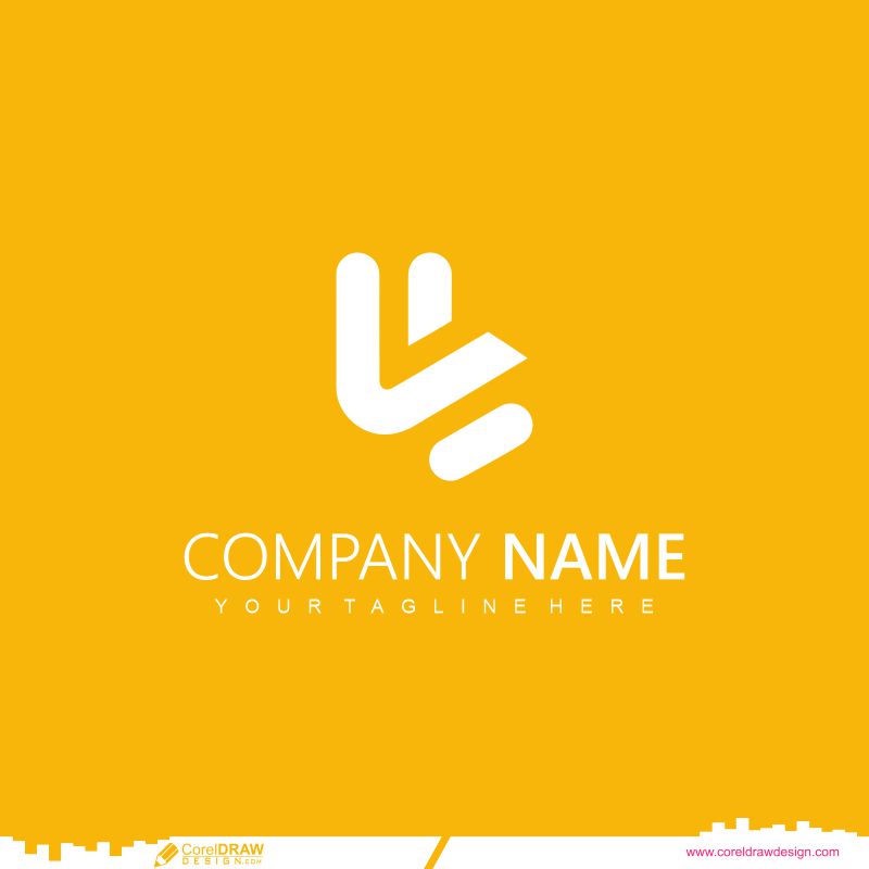 company logo template cdr vector design