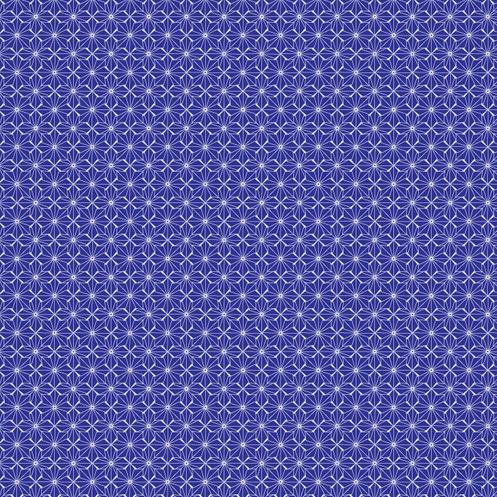 Complex hexagonal blue colorful pattern background vector