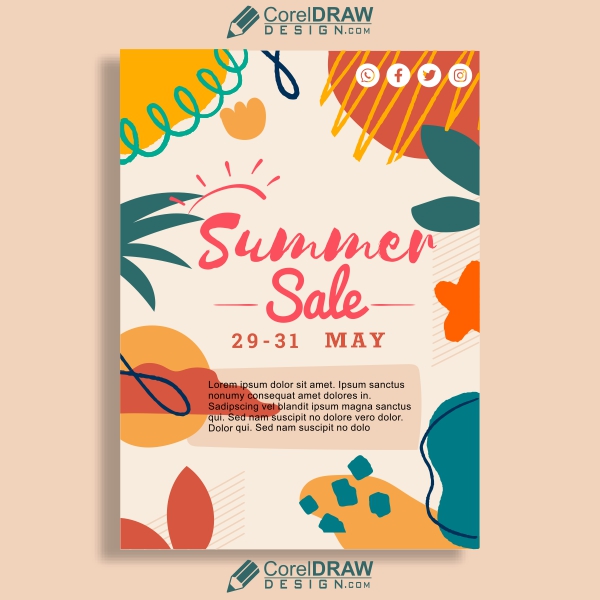 Download Cool Summer Sale Banner Flyer Instagram And Social media Post ...