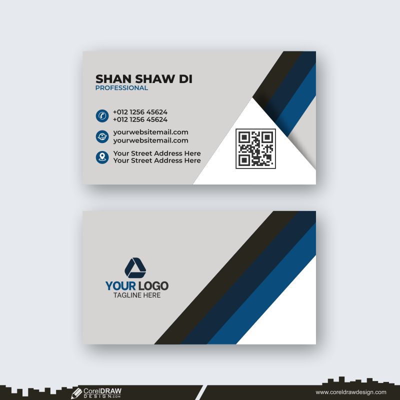 corporate business card design download premium