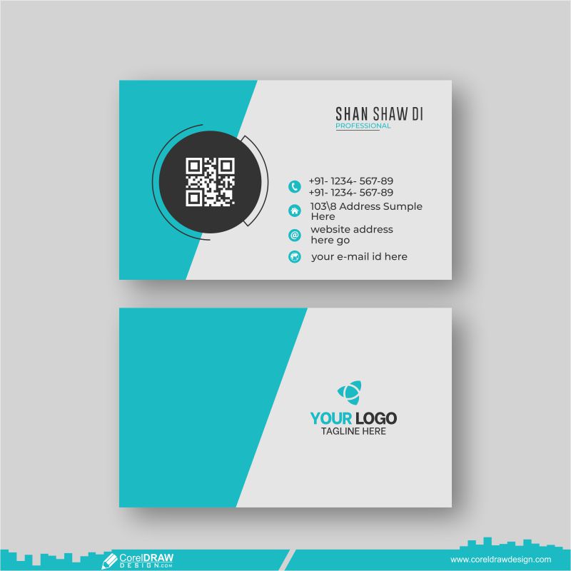 Corporate Business Card Design Free CDR