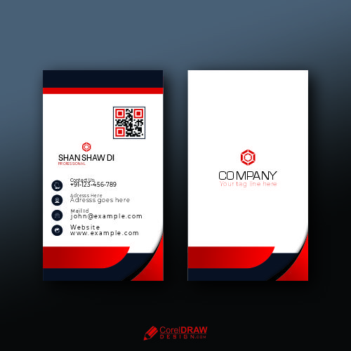 Corporate Clean Business Card Template Free