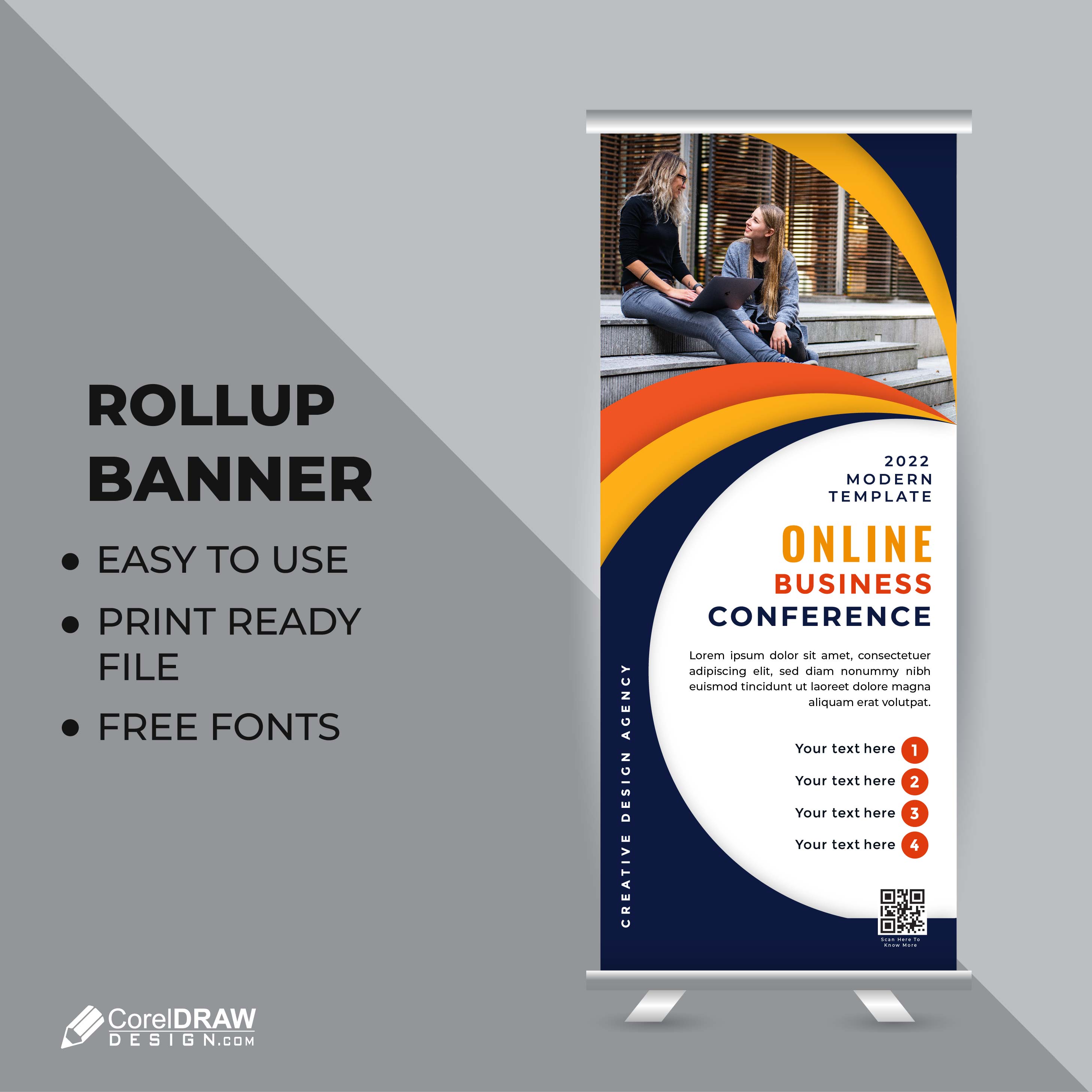 Standee Template Ppt Free Download