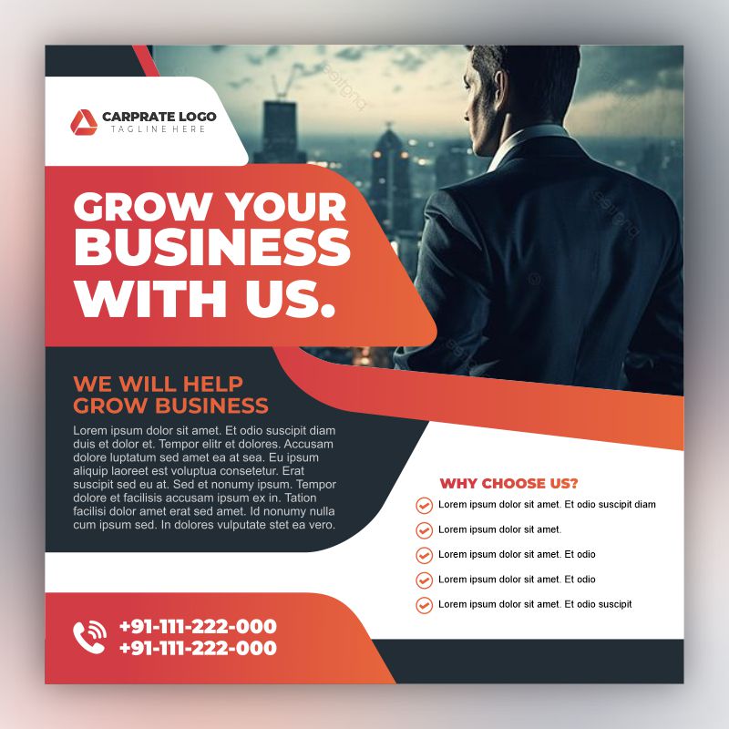 corporate company business template design