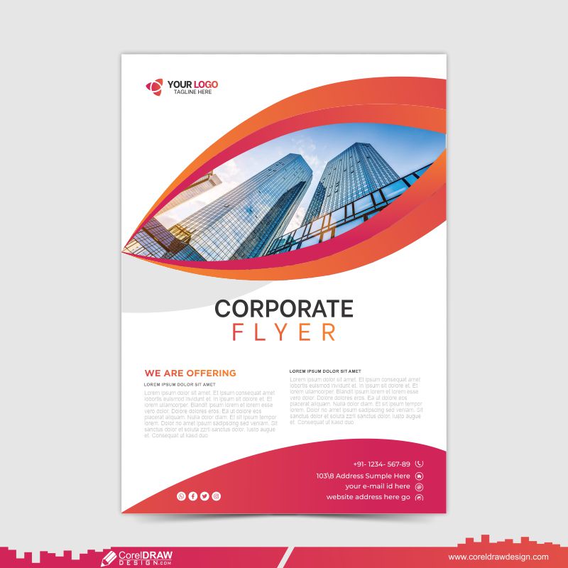 corporate flyers design templates