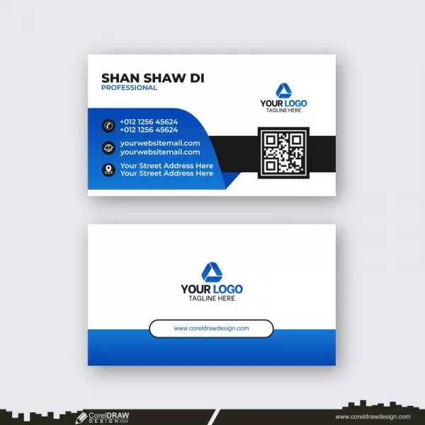 corporate free business card design download