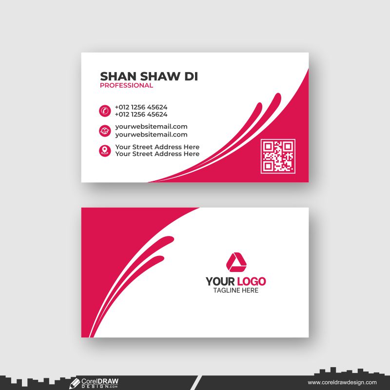 corporate modern abstract business card design