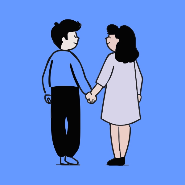 Couple Vector illustration Download For Free