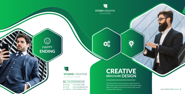 Creative Brochure design CDR file download free