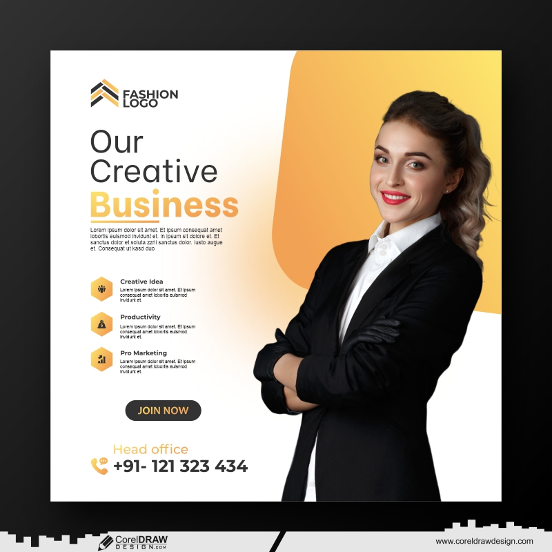 creative business template design vector cdr