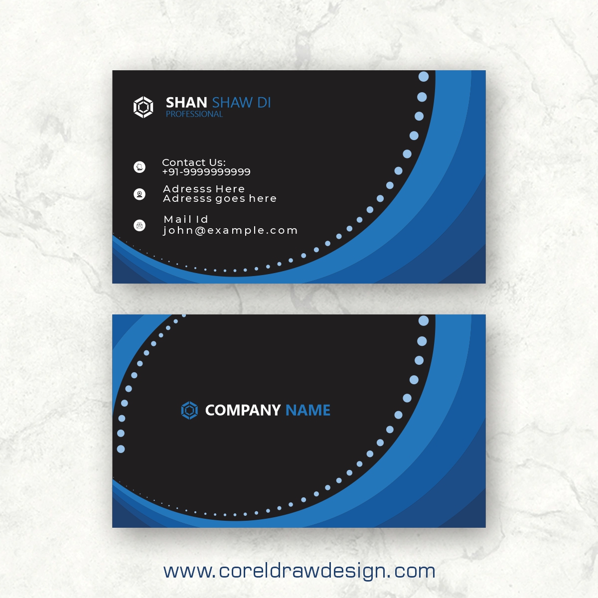 Creative Elegant Business Card Premium Vector Design