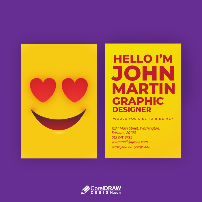 Creative Graphic Designer Business Card Template