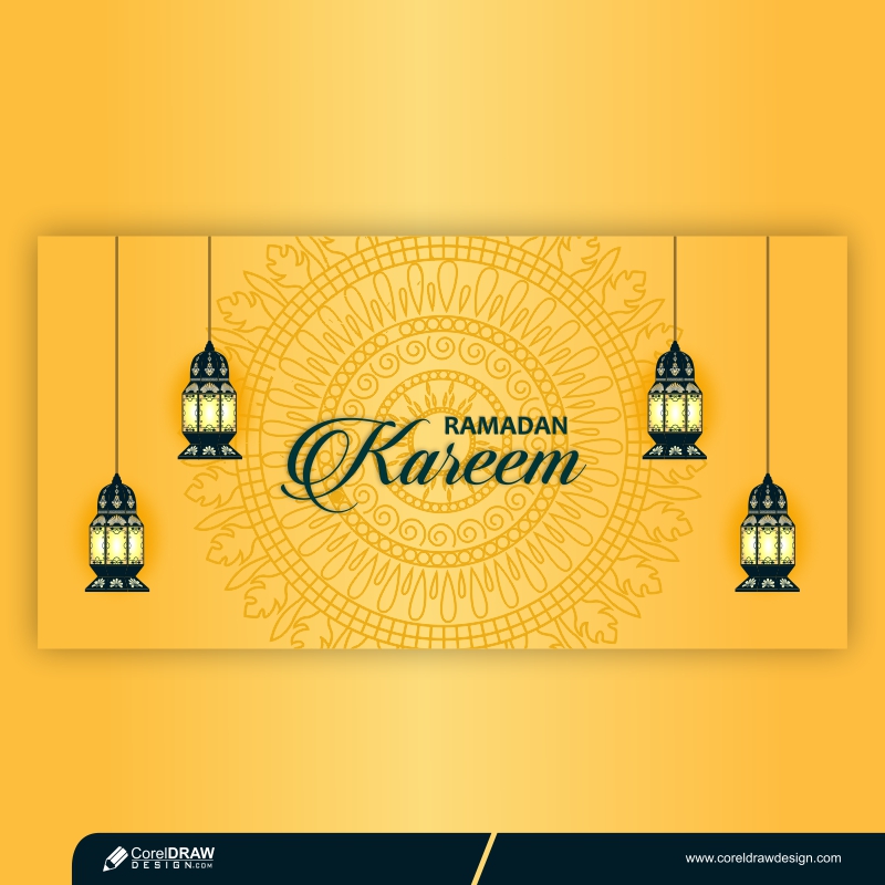 Creative Ramadan Kareem Premium Vector