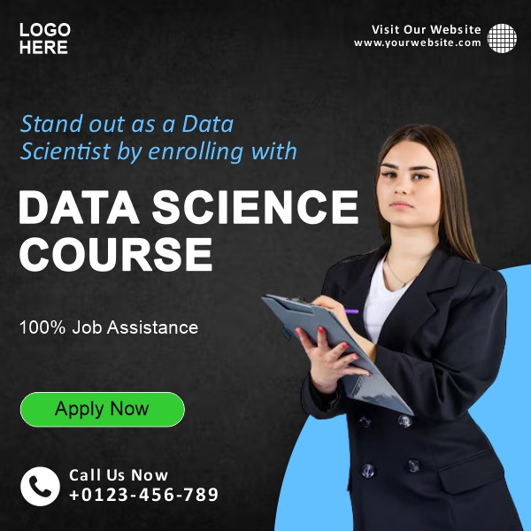 Data Science Course Job Offer Banner Creative Design For Free In CDR file