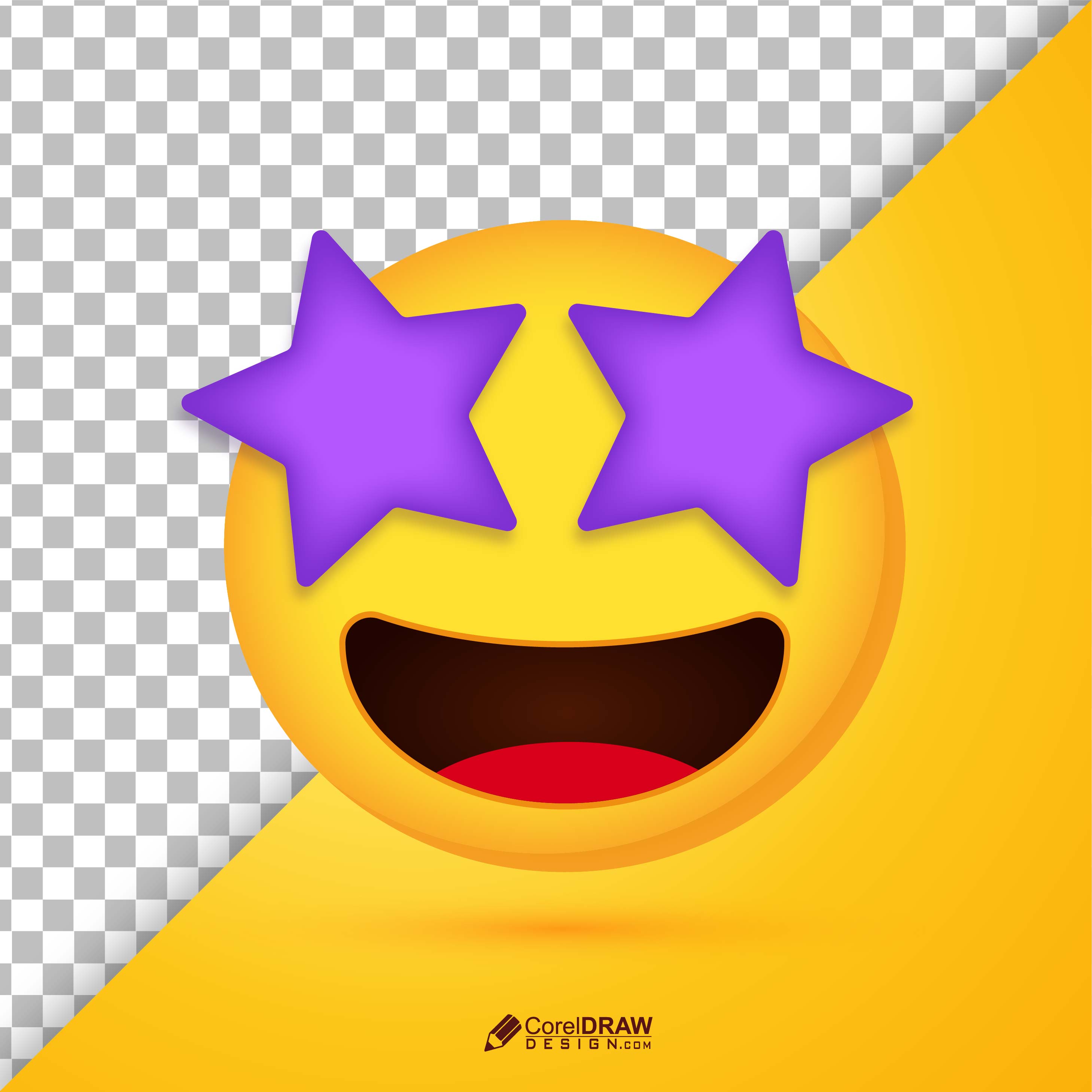 Delightful Super Happy Smiling Emoji Vector