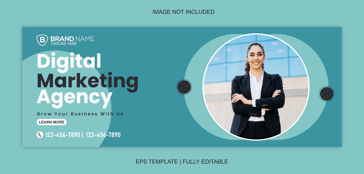 Digital marketing agency poster design download for free