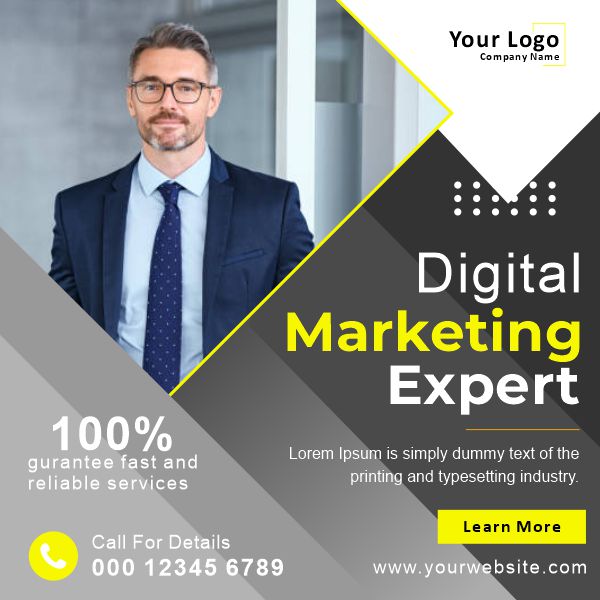 Digital Marketting Agency Design & Creativity for free In Corel Draw Design 2024