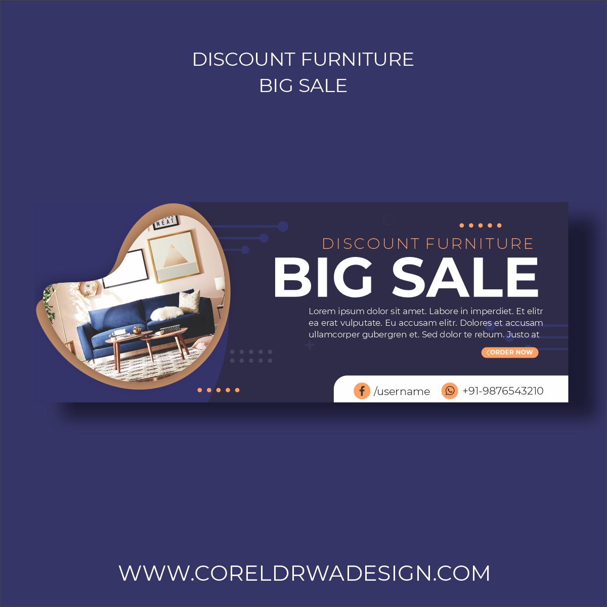 Discount Furniture Big sale Banner