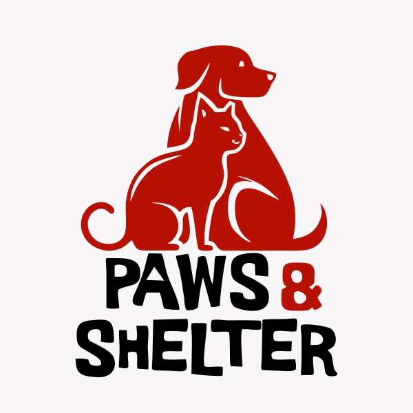 Dog and Cat Pet Shellter Vector Logo Design With Free CDR Download For Free