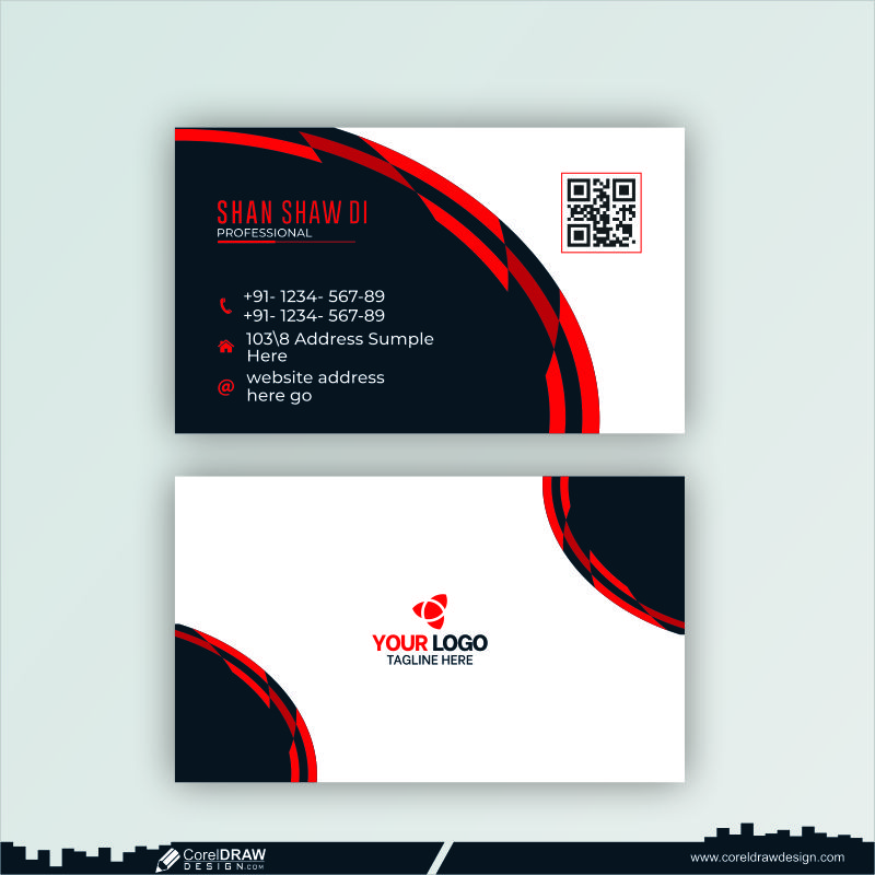Download Professional Business Card Template CDR
