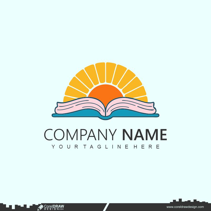 Education Logo Design Royalty Free Cdr Vector 