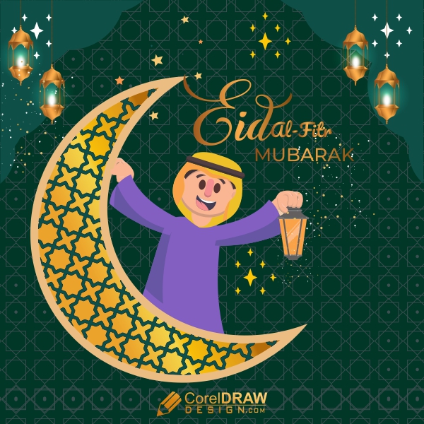 Eid al Fitr Muslim  Banner And Poster Vector Design Download For Free