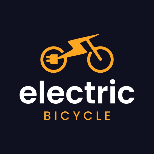 Electric Bycycle Logo illustration Download For Free