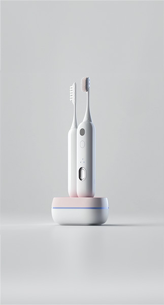 Electric toothbrush 3d render high quality free image 