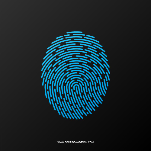 Elegant Fingerprint Scanner Icon
