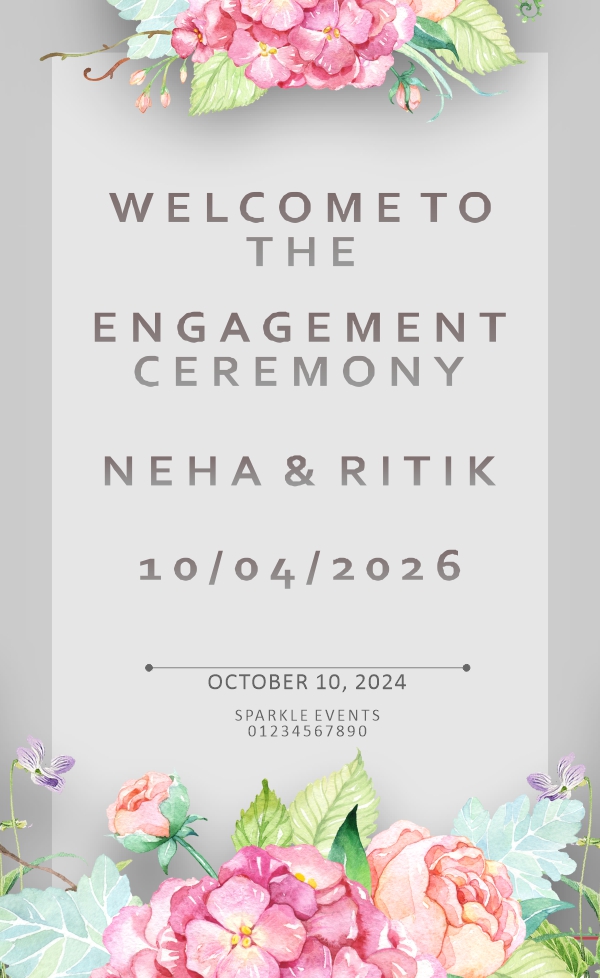 Engagement Cermony Vector Creative Design For Free In CDR file