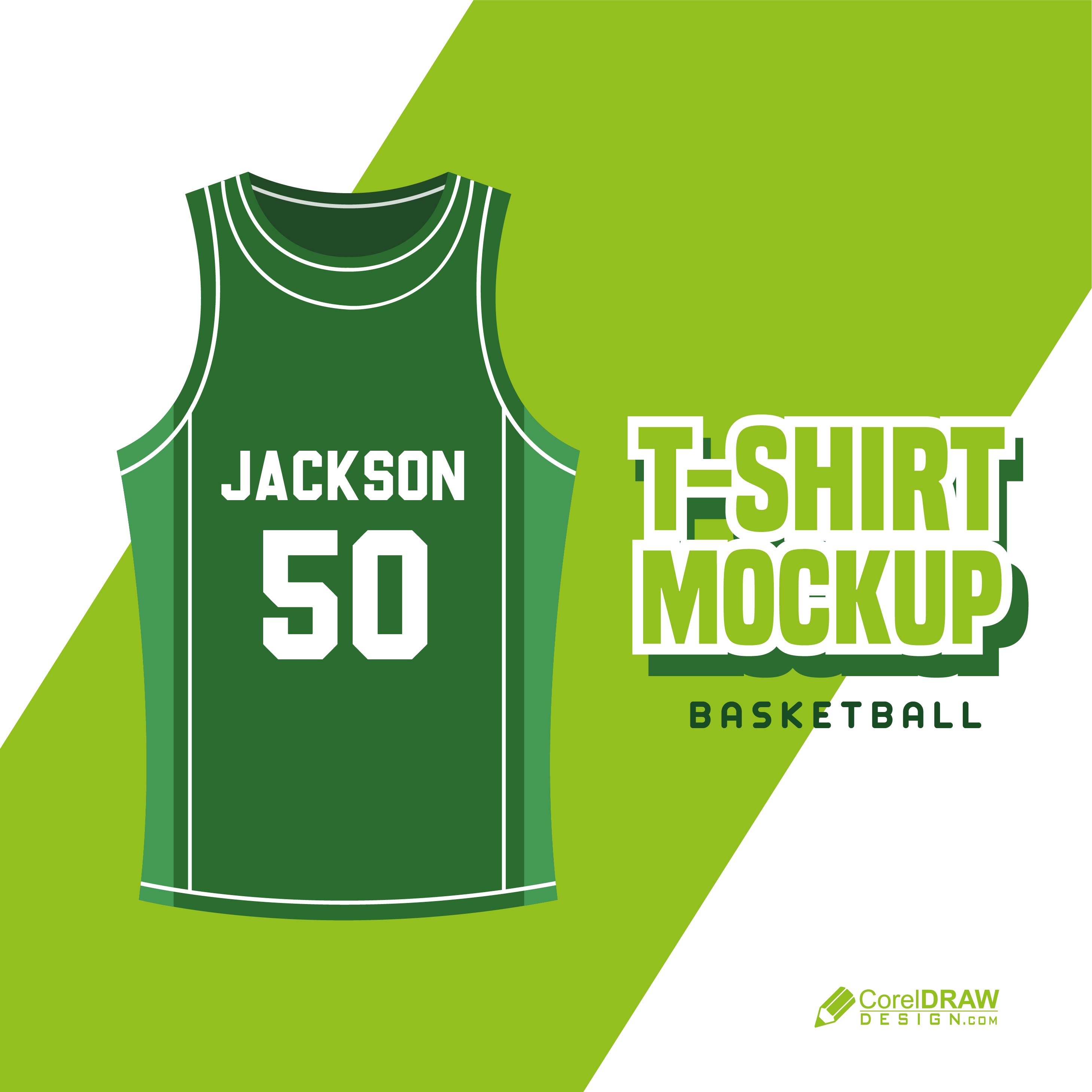 Download Exclusive Premium Basketball Player T-shirt Mockup Vector