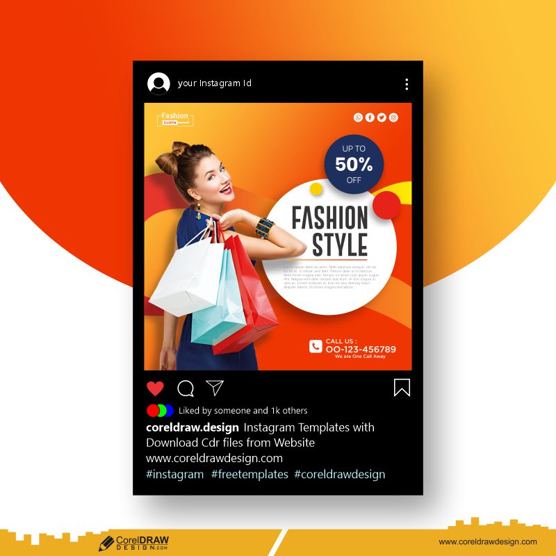 Fashion Style Instagram Carousel Templates Free Premium Vector