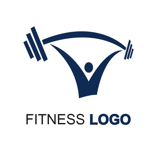 Fitness logo Vector Banner Creative Design For Free In CDR file