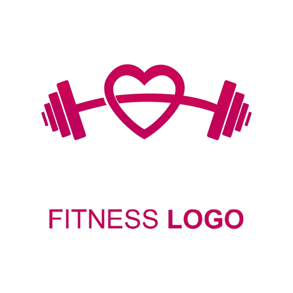 Fitness logo Vector Banner Creative Design For Free In CDR file