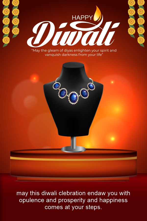 Free Happy Diwali Sales Banner With Podium Free Cdr Download now