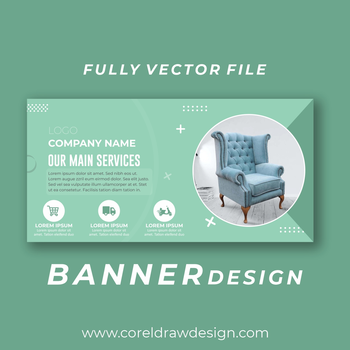Furniture Banner Vector Design Free Design