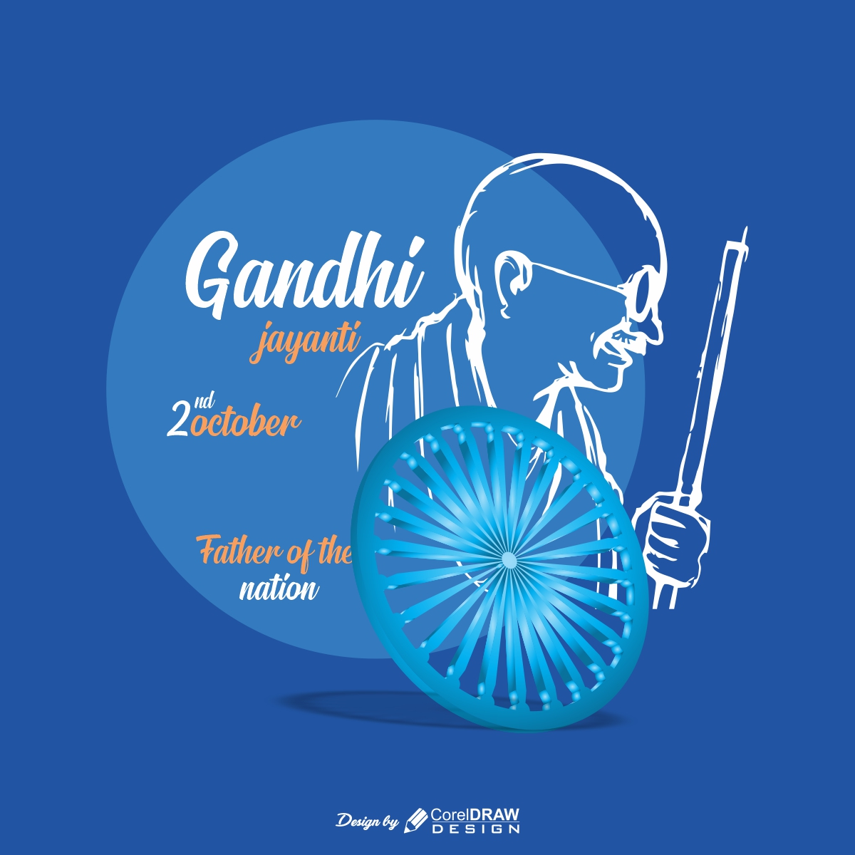 Download GANDHI JAYANTI CREATIVE MOVE CHAKRA AND GLASSES ...