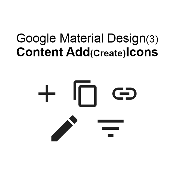 Google Material Design3 Content Button Icons Download For Free