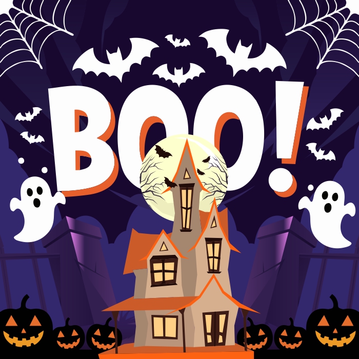 Halloween Vector CDR Background Download For Free