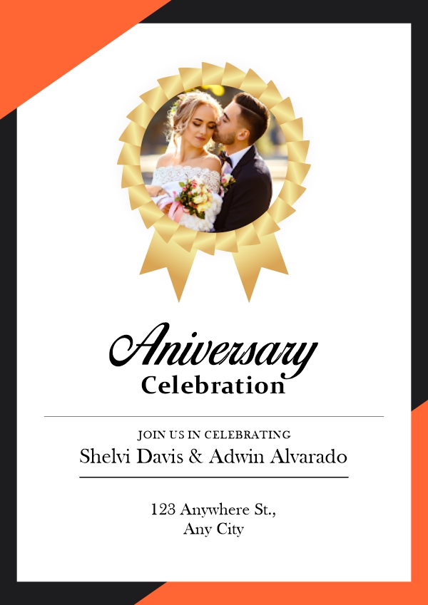 Happy Anniversary Celebration Poster Vector Banner Creative Design For Free In CDR file