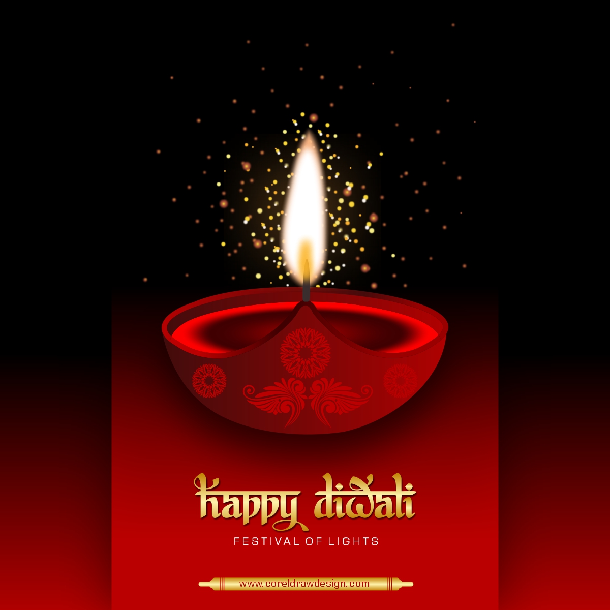Download Happy Diwali Festival Diya Oil Premium Vector | CorelDraw ...