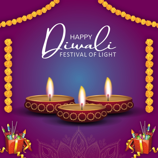 Happy diwali Vector Creative Design For Free In CDR file